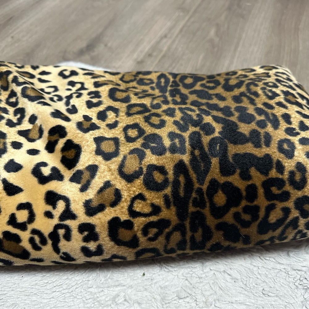 Leopard Print Faux Fur Blanket